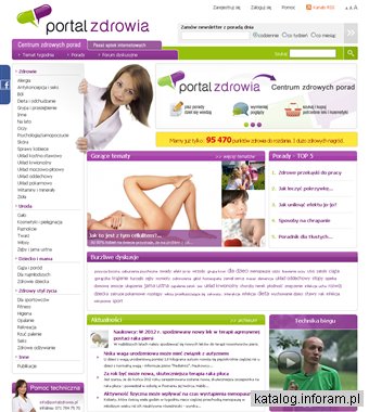 Portal zdrowia - alergia, astma, zdrowie, ciąża