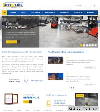 Posadzki przemysłowe Impuls