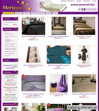 Posciel.biz - najładniejsze wzory pościeli, art. sypialniane