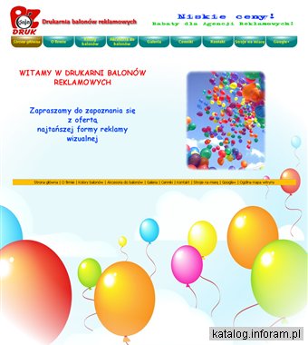 Balony reklamowe z nadrukiem. Nadruki na balonach