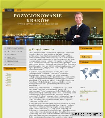 Pozycjonowanie Kraków