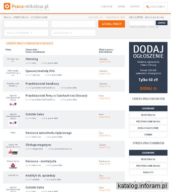 Portal pracy Mikołów
