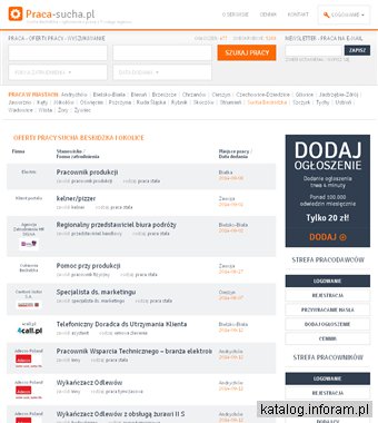 Portal praca Sucha Beskidzka