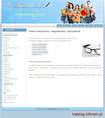 Prace magisterskie, licencjackie, Profesjonalna pomoc