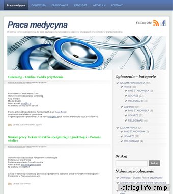 Oferty pracy z branży medycznej