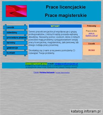 Prace licencjackie