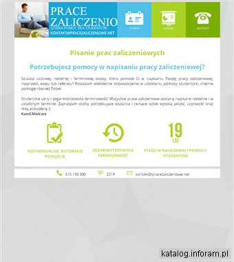 Pisanie prac zaliczeniowych