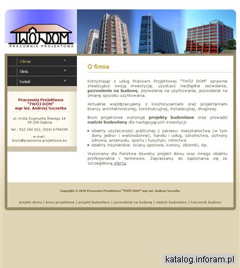 Biuro projektowe w Dębicy