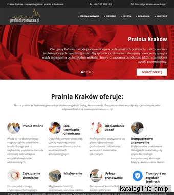 Pralnia - Pralniakrakowska.pl