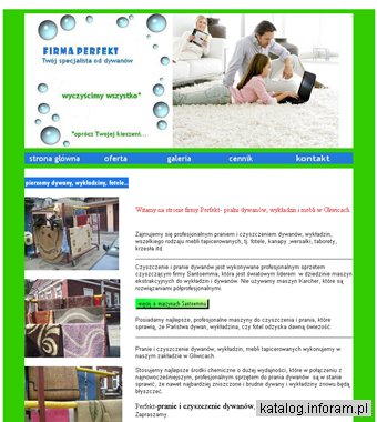 Pranie i czyszczenie dywanów - Pefekt Gliwice, Zabrze, Knurów