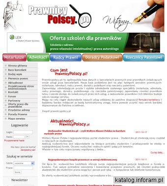 Adwokaci w polsce, baza kancelarii prawnych