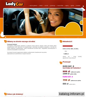 LadyCar - ośrodek szkoleniowy prawa jazdy