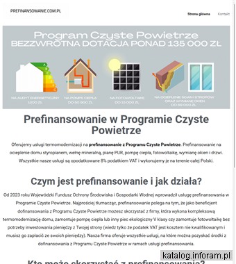 Prefinansowanie pompy ciepła i fotowoltaiki