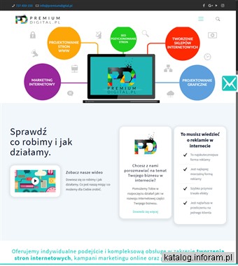 Premium Digital - Tworzenie stron internetowych pozycjonowanie stron www
