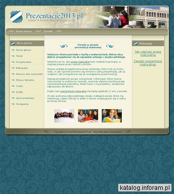 Wskazówki do pracy maturalnej