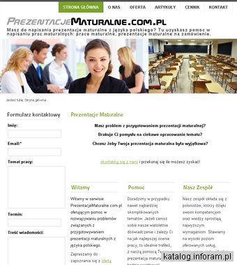 Prezentacje maturalne
