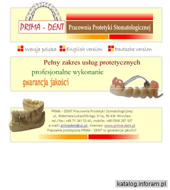 PRIMA - DENT Pracownia Protetyki Stomatologicznej