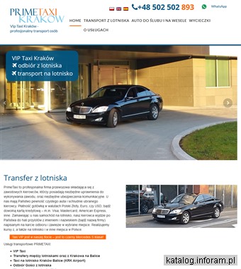 Taxi Balice lotnisko