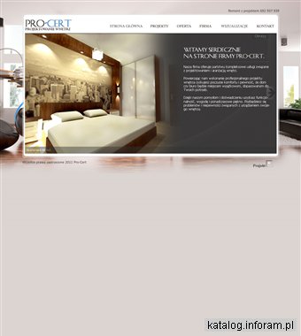 Pro-cert - Projektowanie i aranżacja wnętrz - Piotr Stepaniuk