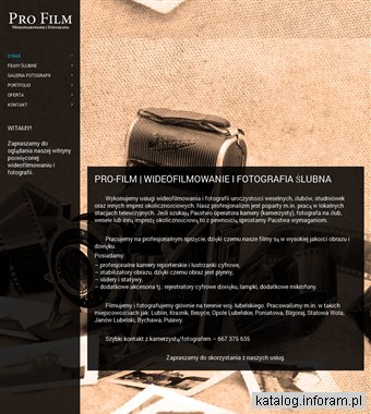 Filmowanie Lublin - Pro Film Studio