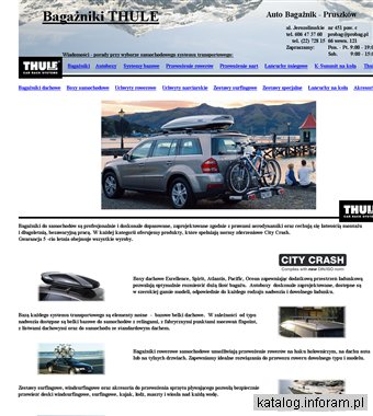 Bagażniki samochodowe Thule