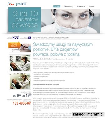 PRO DENT LEK. STOM. EWA SADLIK ortodonta Bielsko