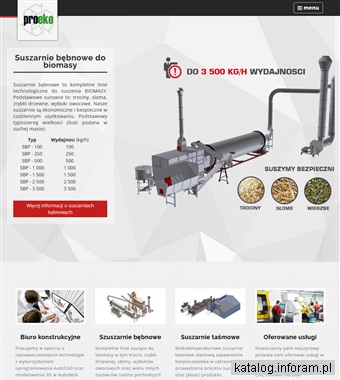 Suszarnia Biomasy - Proeko