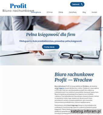 usługi księgowe wrocław profitbiurorachunkowe.pl