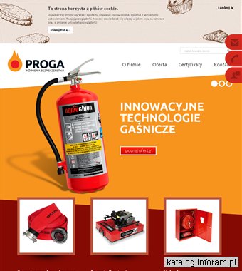 PROGA - gaśnice, hydranty, symulacja pożaru