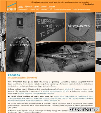 Progres - usługi BHP i PPOŻ