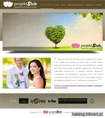 Organizacja ślubów i wesel - www.projekt-slub.eu