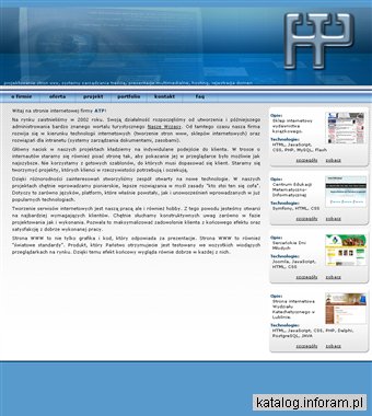 Projektowanie stron internetowych ATP Lublin