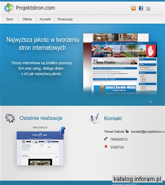 Projektowanie stron internetowych WWW Olsztyn