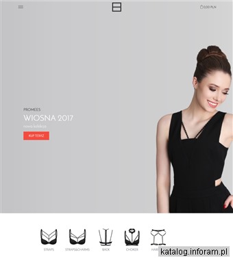 Biustonosze z paskami - www.promees.pl