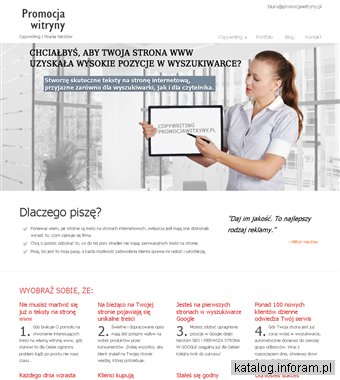 Teksty seo - copywriting