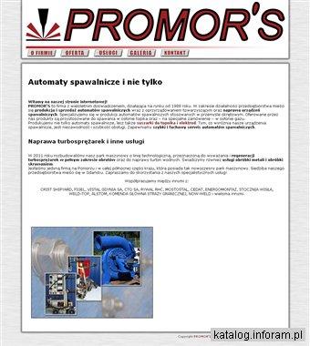 PROMOR'S serwis urządzeń spawalniczych Trójmiasto
