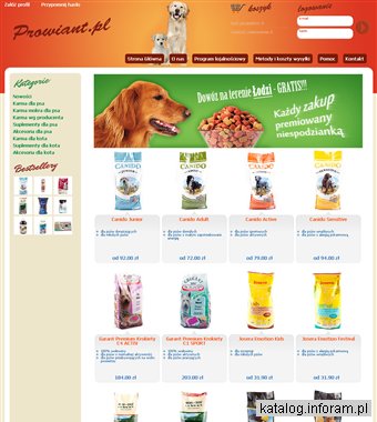 Karma dla psa - kota