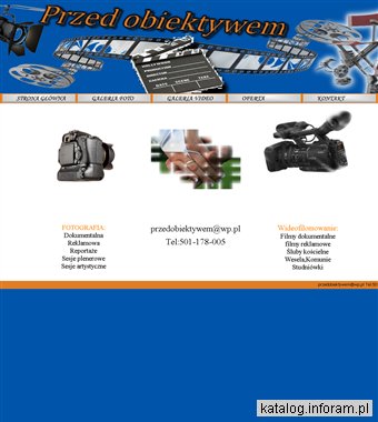 Przed-obiektywem - Filmowanie i fotografia ślubna