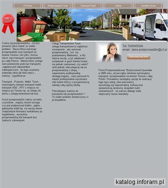 Przeprowadzki, transport, usługi Toruń