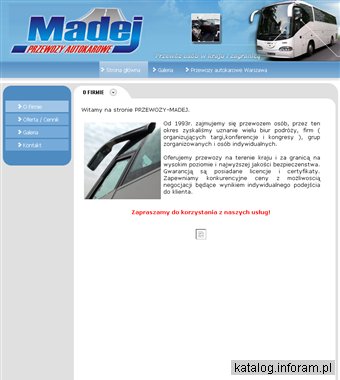 Przewozy autokarowe Warszawa