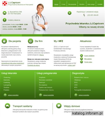 Przychodnia lekarska w Warszawie J.J. Capricorn