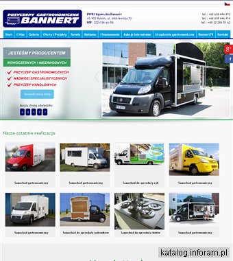 BANNERT mobilna przyczepa gastronomiczna