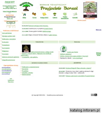 Przyjaciele bonsai - drzewka bonsai