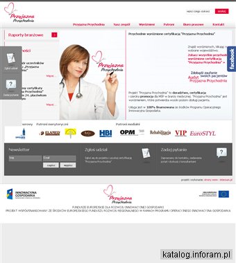 Certyfikaty dla przychodni - Przyjazna Przychodnia