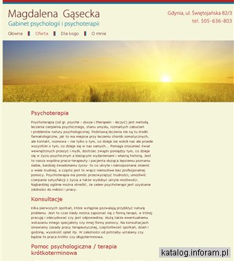 Gdynia - doświadczony psycholog