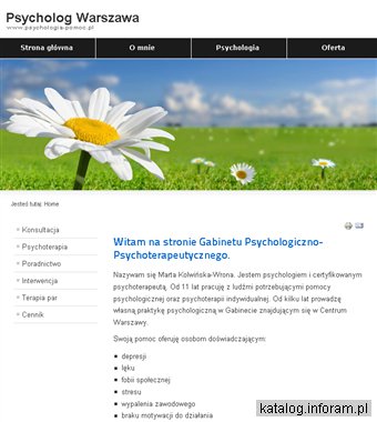 Gabinet psychologiczny w Warszawie