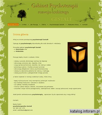 Gabinet Psychoterapii Gestalt