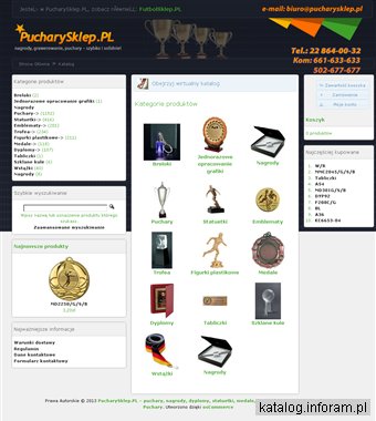 Pucharysklep.pl - puchary medale