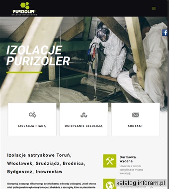 Purizoler - ocieplanie pianką Toruń