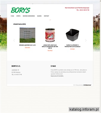 BORYS poskrom dla krów Gniezno